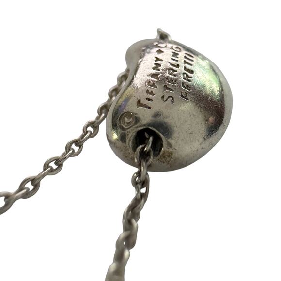 Tiffany & Co Elsa Peretti Small Bean Necklace - Picture 8 of 12